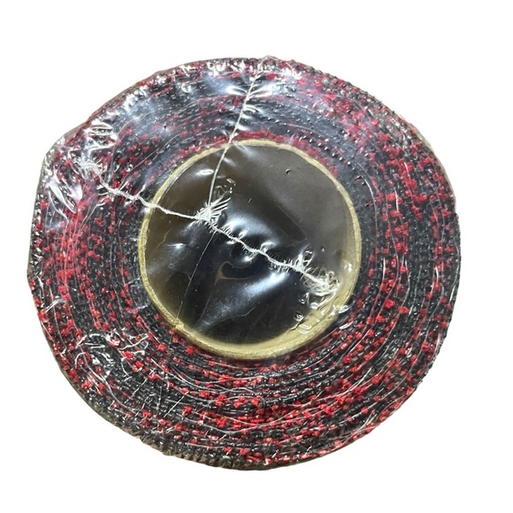 Christmas Mesh Roll- Red/Black - Picture 2 of 4